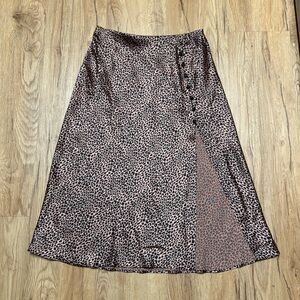 Victoria's Secret Animal Print A-Line Skirt